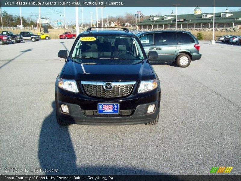 Mystic Black / Charcoal 2010 Mazda Tribute s Grand Touring AWD