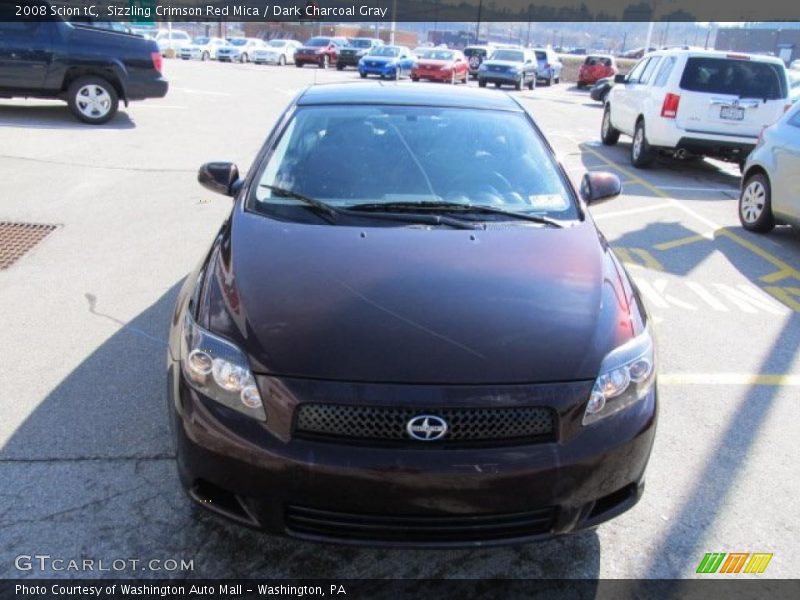 Sizzling Crimson Red Mica / Dark Charcoal Gray 2008 Scion tC