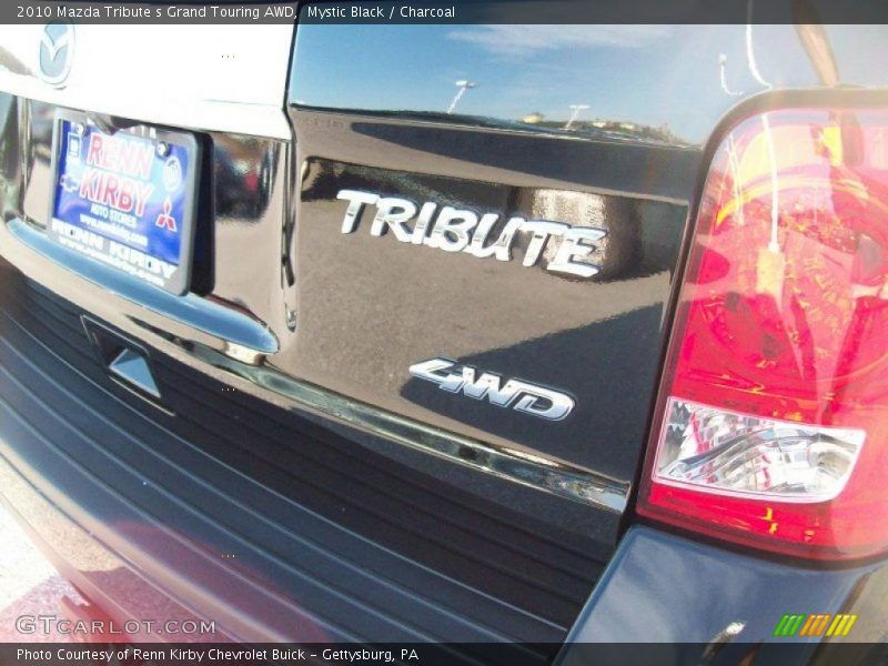 Mystic Black / Charcoal 2010 Mazda Tribute s Grand Touring AWD