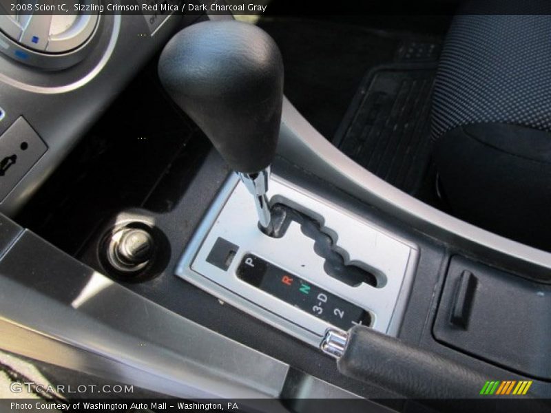 Sizzling Crimson Red Mica / Dark Charcoal Gray 2008 Scion tC