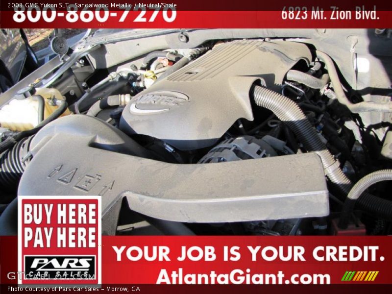 Sandalwood Metallic / Neutral/Shale 2003 GMC Yukon SLT