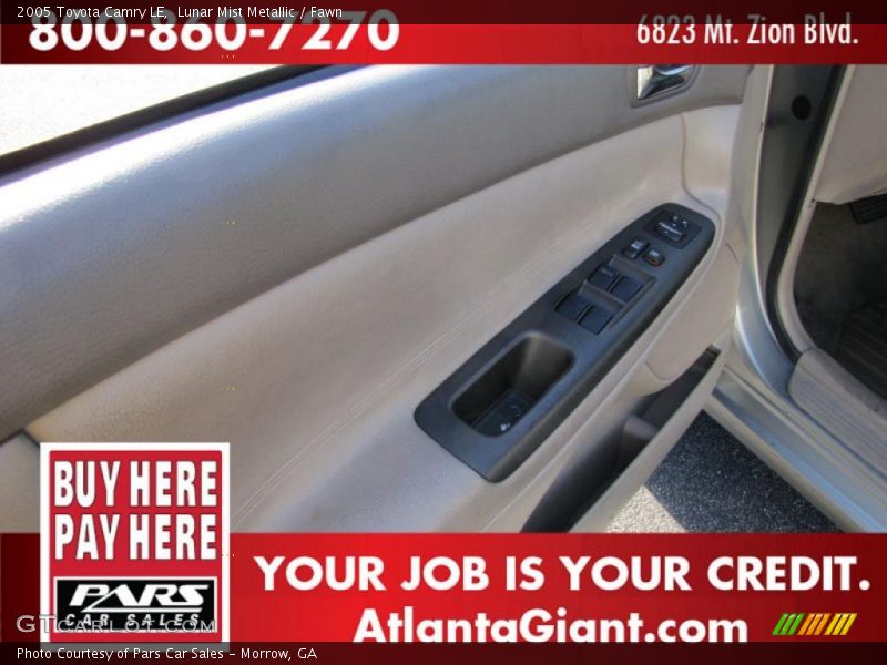 Lunar Mist Metallic / Fawn 2005 Toyota Camry LE