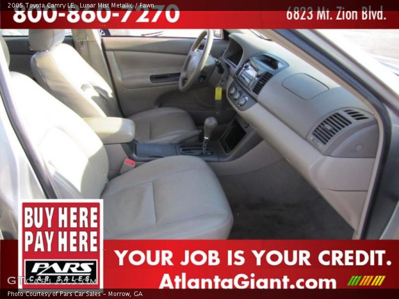 Lunar Mist Metallic / Fawn 2005 Toyota Camry LE