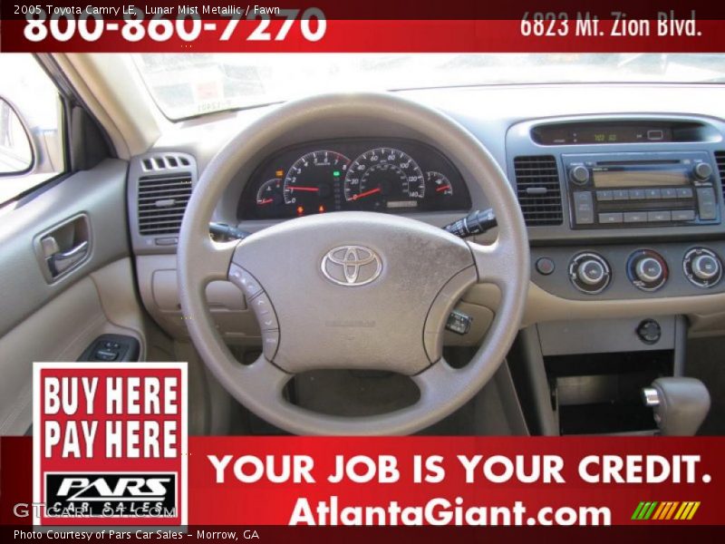 Lunar Mist Metallic / Fawn 2005 Toyota Camry LE