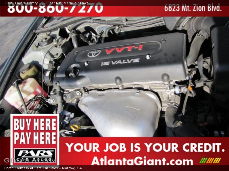 Lunar Mist Metallic / Fawn 2005 Toyota Camry LE