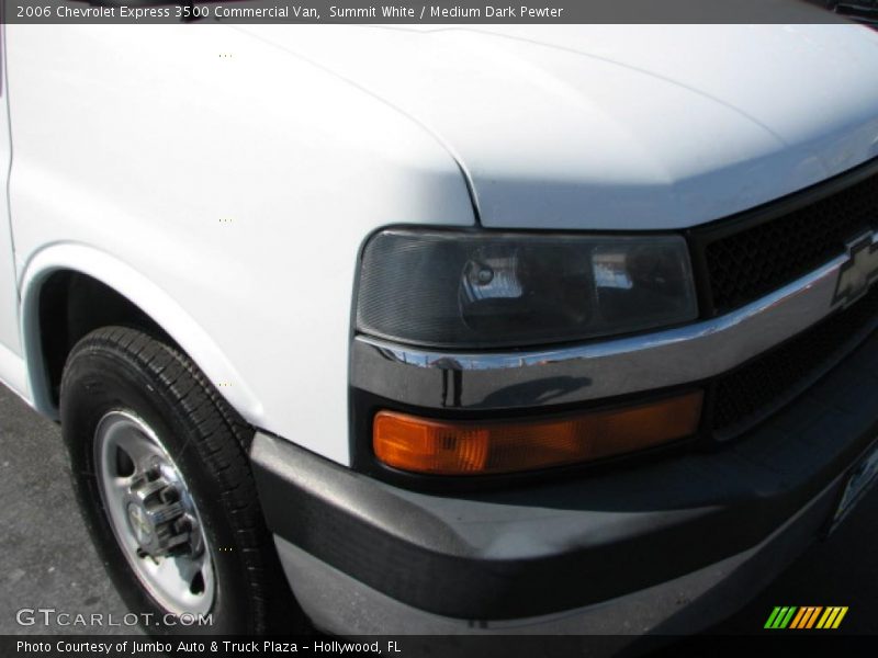 Summit White / Medium Dark Pewter 2006 Chevrolet Express 3500 Commercial Van