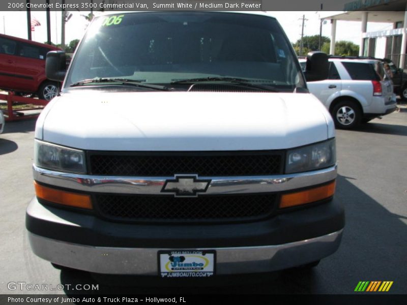 Summit White / Medium Dark Pewter 2006 Chevrolet Express 3500 Commercial Van
