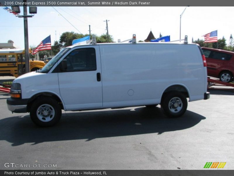 Summit White / Medium Dark Pewter 2006 Chevrolet Express 3500 Commercial Van