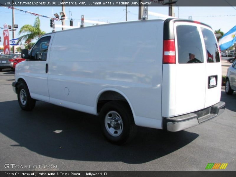 Summit White / Medium Dark Pewter 2006 Chevrolet Express 3500 Commercial Van