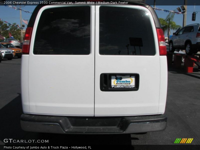 Summit White / Medium Dark Pewter 2006 Chevrolet Express 3500 Commercial Van