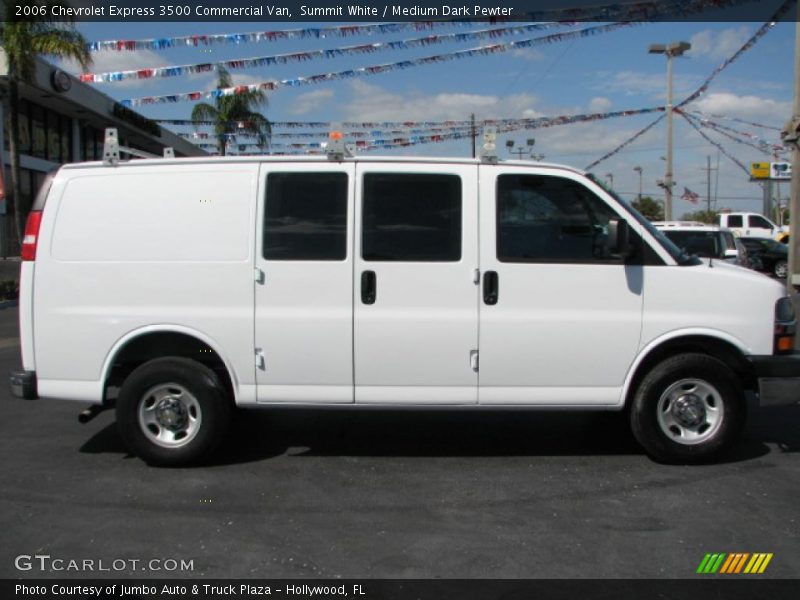 Summit White / Medium Dark Pewter 2006 Chevrolet Express 3500 Commercial Van