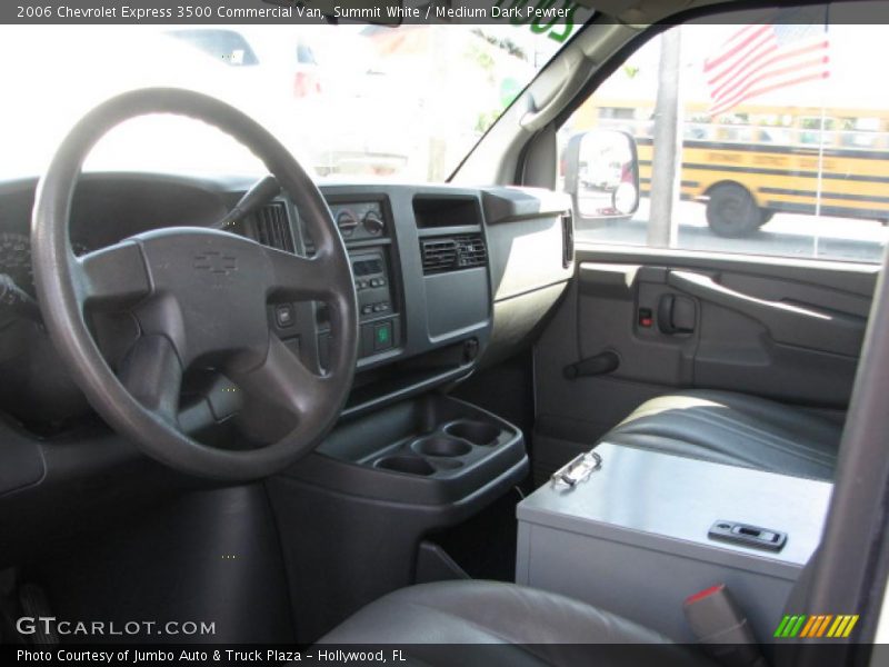 Summit White / Medium Dark Pewter 2006 Chevrolet Express 3500 Commercial Van