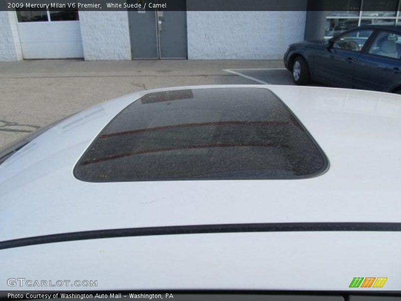 White Suede / Camel 2009 Mercury Milan V6 Premier