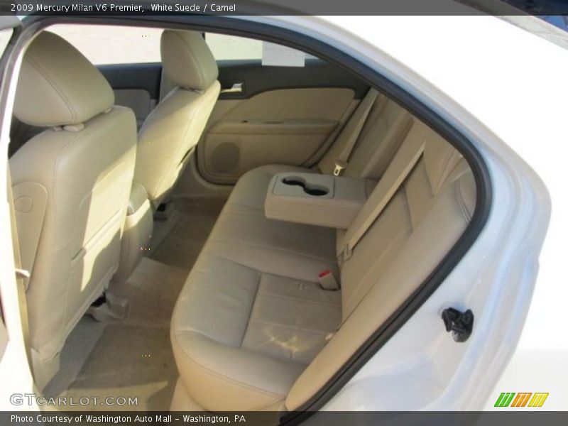 White Suede / Camel 2009 Mercury Milan V6 Premier