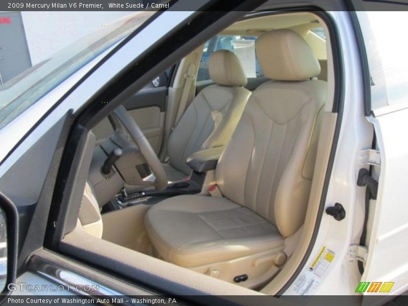 White Suede / Camel 2009 Mercury Milan V6 Premier