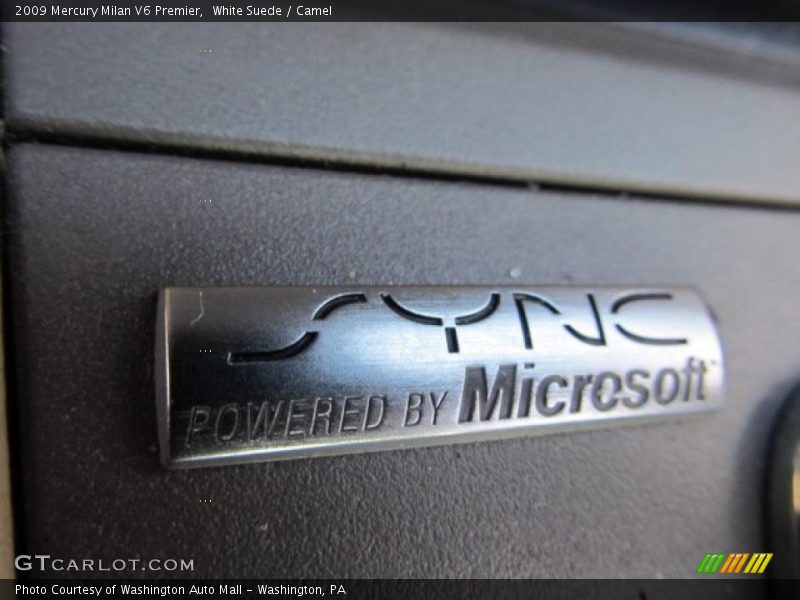 White Suede / Camel 2009 Mercury Milan V6 Premier