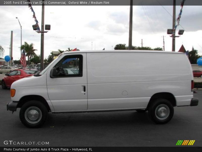 Oxford White / Medium Flint 2005 Ford E Series Van E250 Commercial