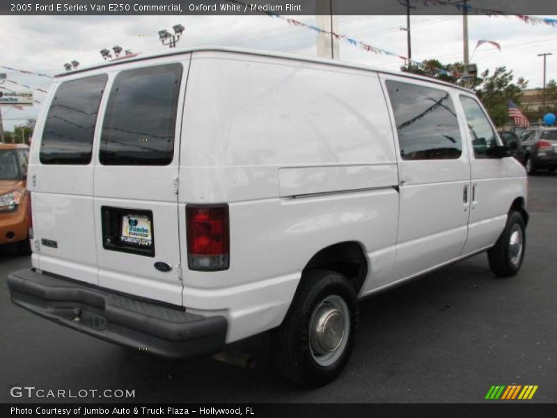 Oxford White / Medium Flint 2005 Ford E Series Van E250 Commercial