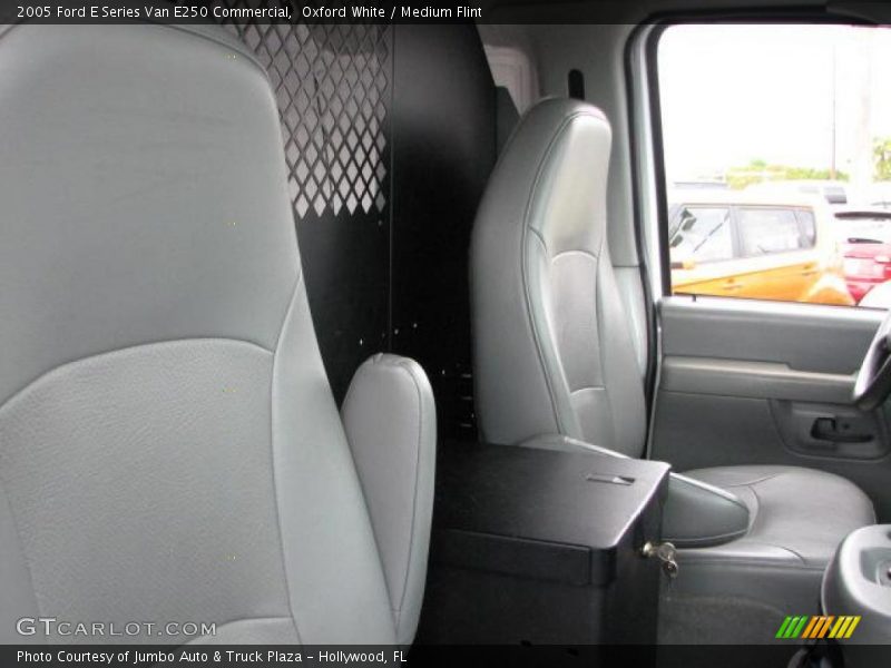 Oxford White / Medium Flint 2005 Ford E Series Van E250 Commercial