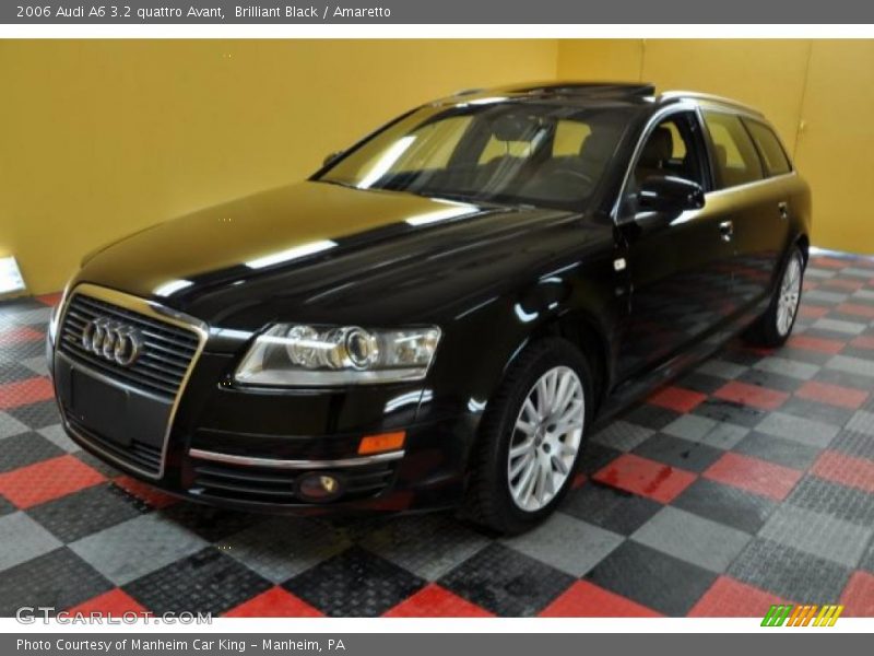 Brilliant Black / Amaretto 2006 Audi A6 3.2 quattro Avant