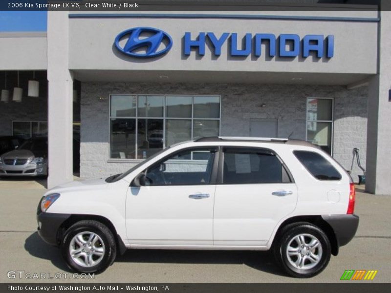 2006 Sportage LX V6 Clear White