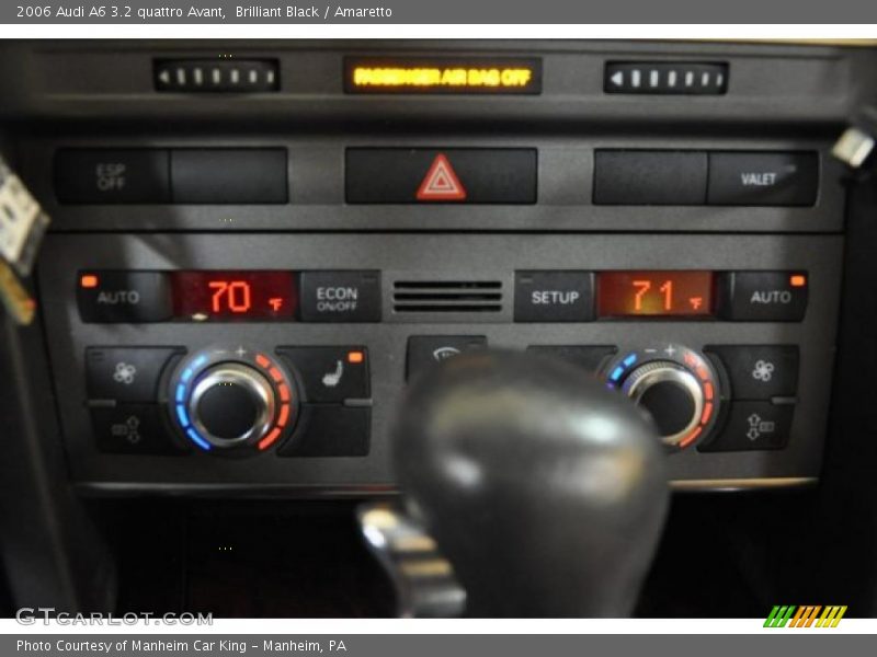 Brilliant Black / Amaretto 2006 Audi A6 3.2 quattro Avant