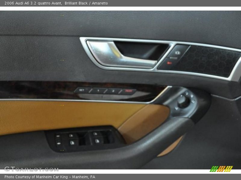 Brilliant Black / Amaretto 2006 Audi A6 3.2 quattro Avant