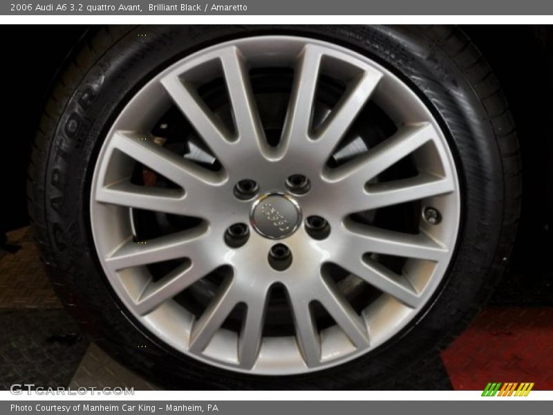 Brilliant Black / Amaretto 2006 Audi A6 3.2 quattro Avant