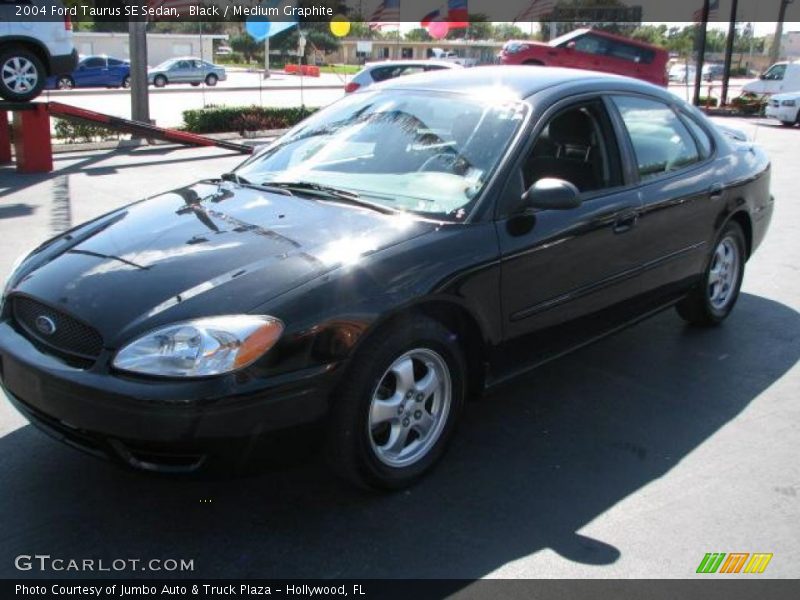 Black / Medium Graphite 2004 Ford Taurus SE Sedan