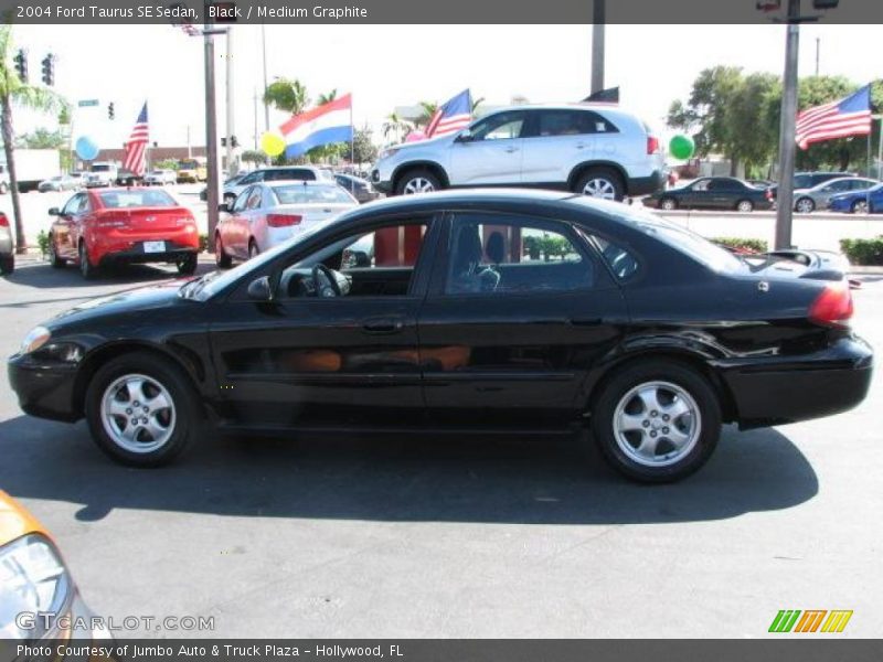 Black / Medium Graphite 2004 Ford Taurus SE Sedan