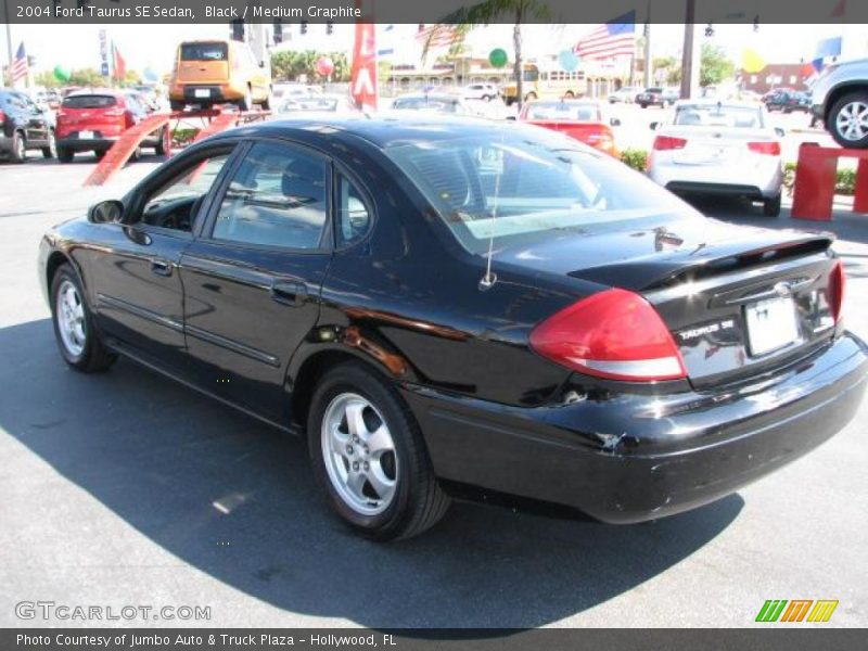 Black / Medium Graphite 2004 Ford Taurus SE Sedan
