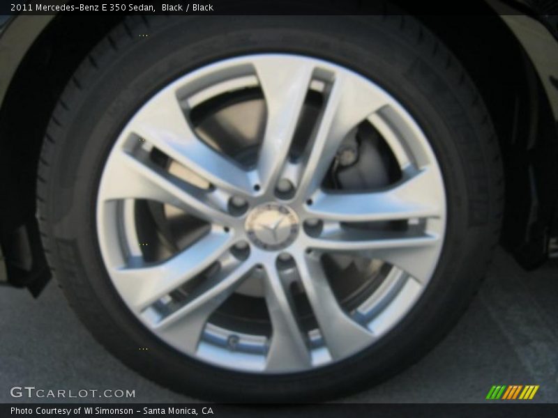 Black / Black 2011 Mercedes-Benz E 350 Sedan