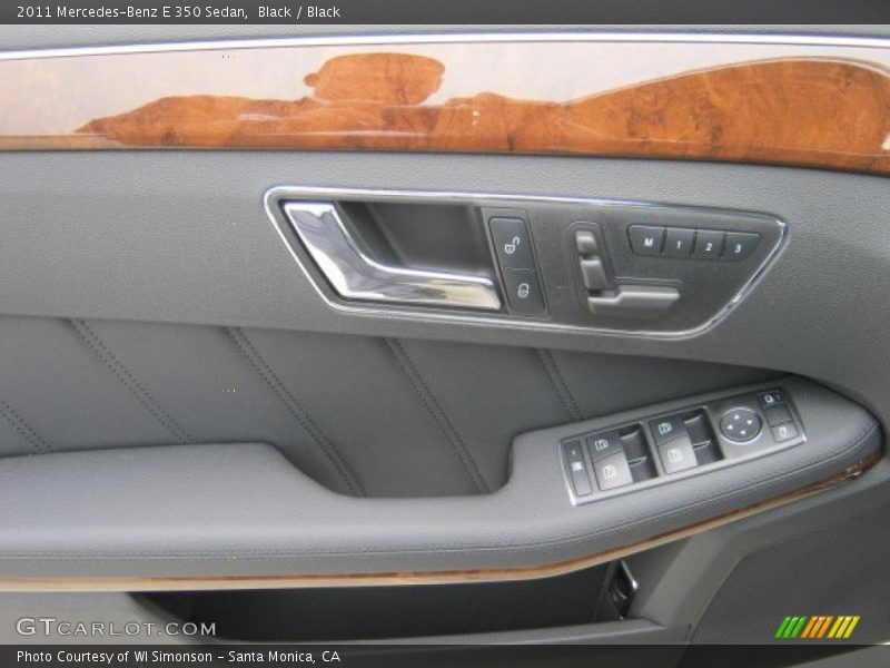 Black / Black 2011 Mercedes-Benz E 350 Sedan