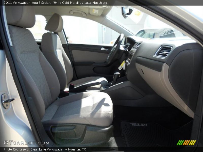 White Gold Metallic / Latte Macchiato 2011 Volkswagen Jetta S Sedan