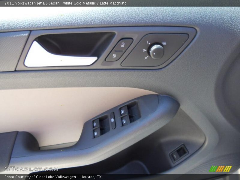 White Gold Metallic / Latte Macchiato 2011 Volkswagen Jetta S Sedan