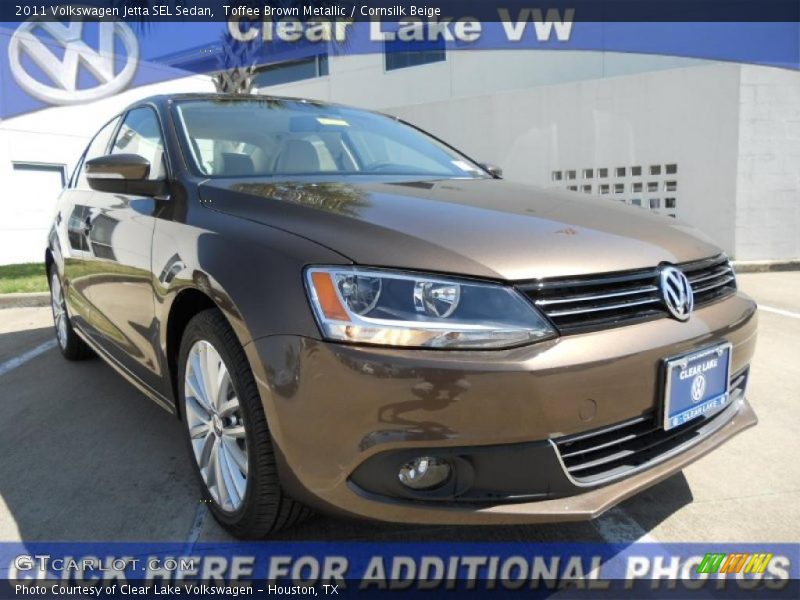 Toffee Brown Metallic / Cornsilk Beige 2011 Volkswagen Jetta SEL Sedan