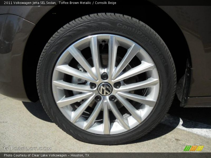 Toffee Brown Metallic / Cornsilk Beige 2011 Volkswagen Jetta SEL Sedan