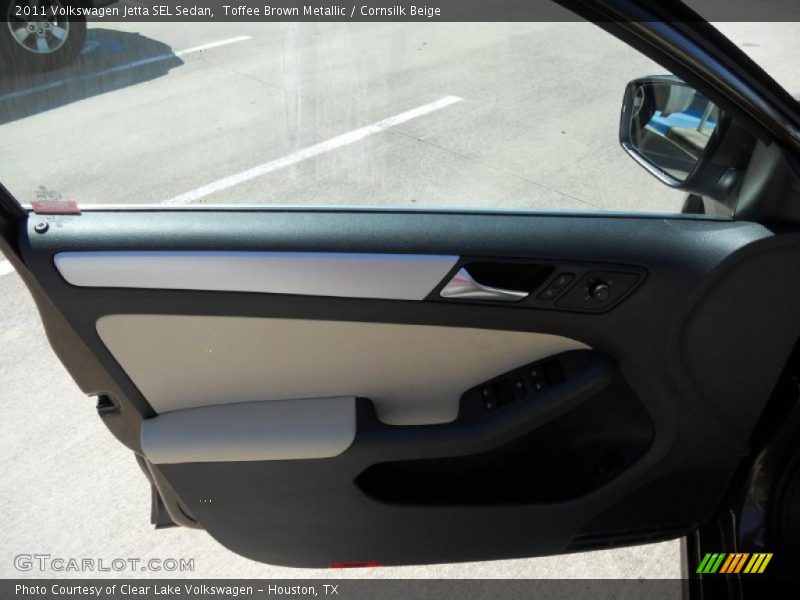 Toffee Brown Metallic / Cornsilk Beige 2011 Volkswagen Jetta SEL Sedan