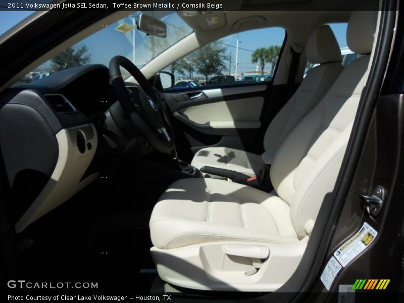 Toffee Brown Metallic / Cornsilk Beige 2011 Volkswagen Jetta SEL Sedan