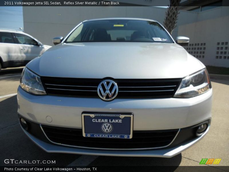 Reflex Silver Metallic / Titan Black 2011 Volkswagen Jetta SEL Sedan