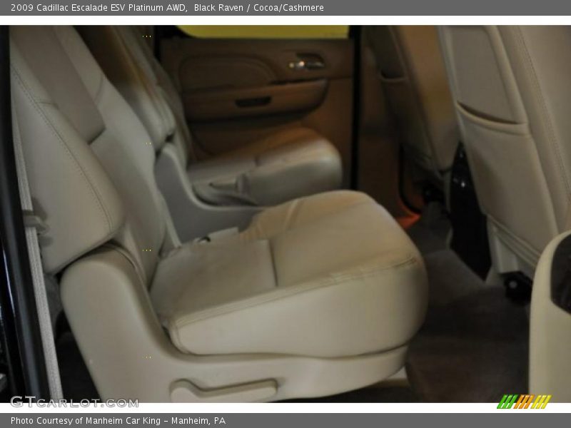 Black Raven / Cocoa/Cashmere 2009 Cadillac Escalade ESV Platinum AWD