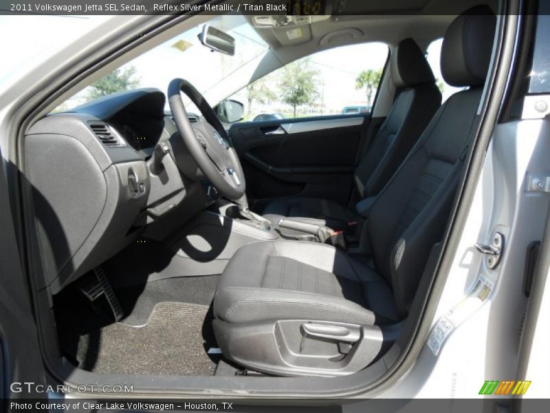 Reflex Silver Metallic / Titan Black 2011 Volkswagen Jetta SEL Sedan