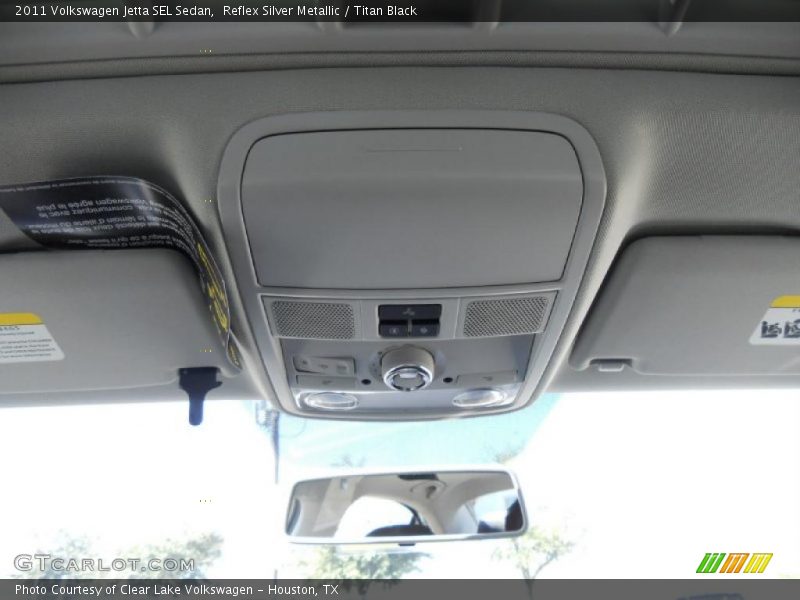 Reflex Silver Metallic / Titan Black 2011 Volkswagen Jetta SEL Sedan