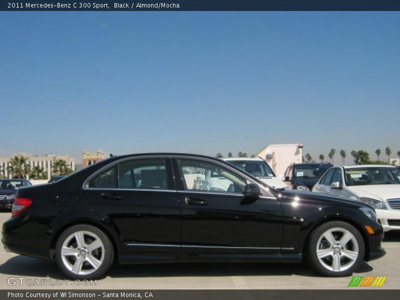 Black / Almond/Mocha 2011 Mercedes-Benz C 300 Sport