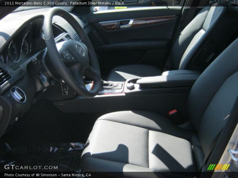  2011 C 300 Luxury Black Interior