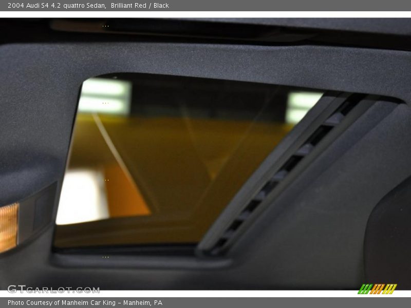 Brilliant Red / Black 2004 Audi S4 4.2 quattro Sedan