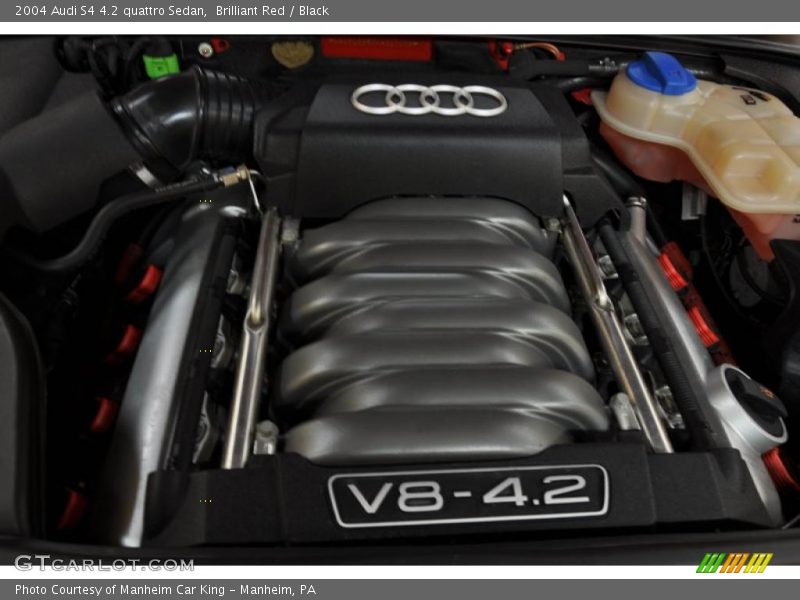  2004 S4 4.2 quattro Sedan Engine - 4.2 Liter DOHC 40-Valve V8