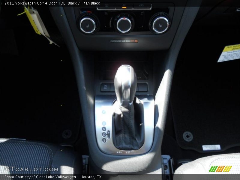 Black / Titan Black 2011 Volkswagen Golf 4 Door TDI