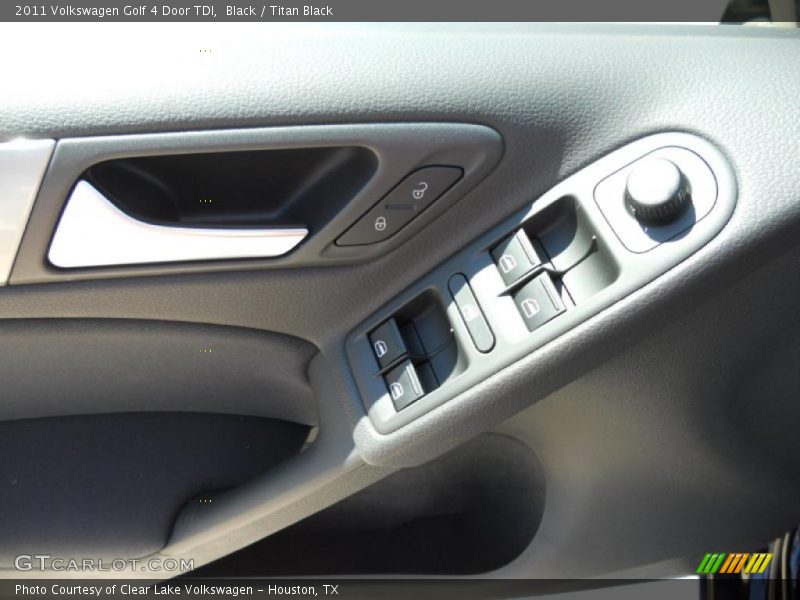 Black / Titan Black 2011 Volkswagen Golf 4 Door TDI