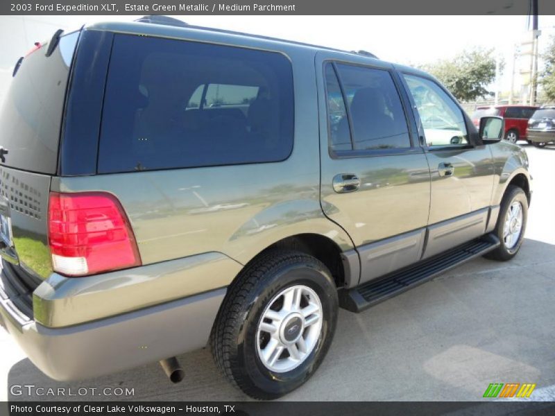 Estate Green Metallic / Medium Parchment 2003 Ford Expedition XLT